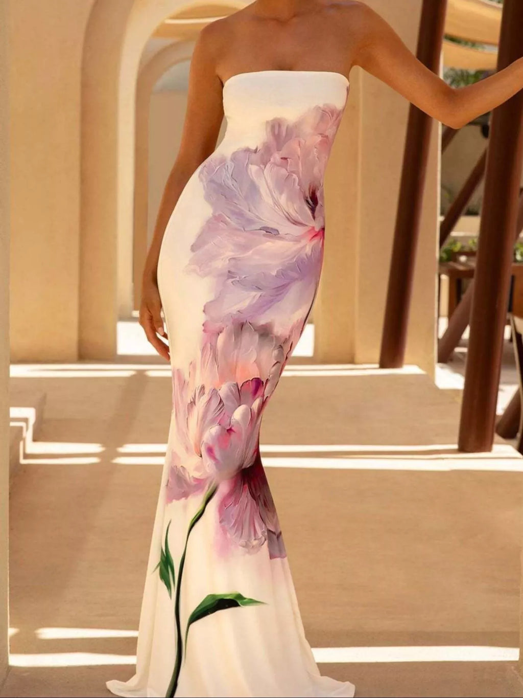 Tube Bodycon Maxi Dress